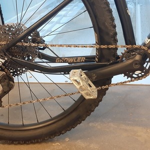 2020 Rocky Mountain Bicycles Growler 20 Silver, gray or bare metal and Black