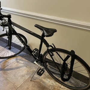 2016 Giant Escape 3 Black and Silver, gray or bare metal