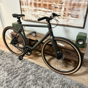 2023 Ride1Up Roadster V2 Gravel Silver, gray or bare metal