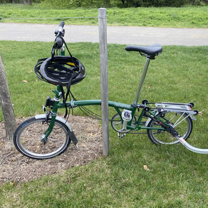 2017 Brompton Bicycle Green