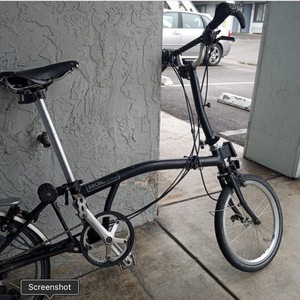 2018 Brompton Bicycle C line explore Black