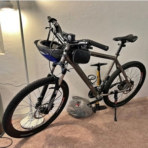 Marin Bikes Nail Trail Silver, gray or bare metal