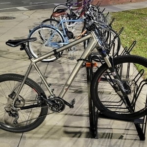 Marin Bikes Nail Trail Silver, gray or bare metal