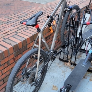 Marin Bikes Nail Trail Silver, gray or bare metal