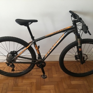 2015 Specialized Crave Silver, gray or bare metal and Orange