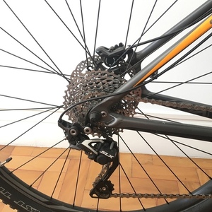 2015 Specialized Crave Silver, gray or bare metal and Orange
