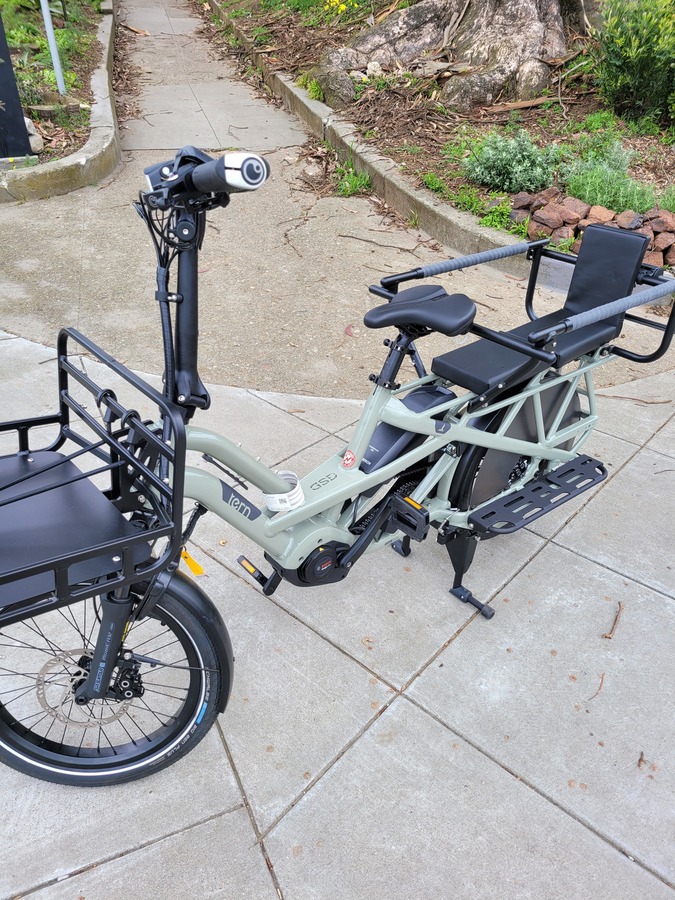 Tern GSD S00LR cargo bike (rear storage)