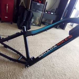 2023 SE Bikes XL e bike Black and Blue