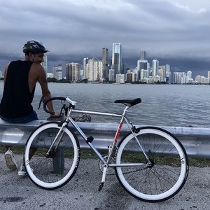 2012 Cooper Bikes T100 spa Silver, gray or bare metal