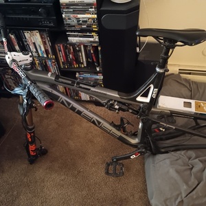 2015 Intense Carbine Black and Silver, gray or bare metal