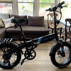2021 Lectric eBikes xp 2.0 Black and Blue
