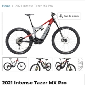 2021 Intense Tazer MX Black