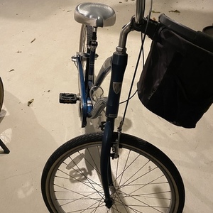 2010 Trek Pure Deluxe Lowstep Blue and Green