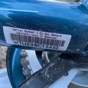 2010 Trek Pure Deluxe Lowstep Blue and Green