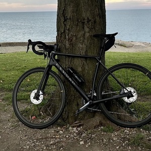 2019 Canyon bicycles Endurace CF SL Disc 8.0 Aero Di2 Black and Silver, gray or bare metal