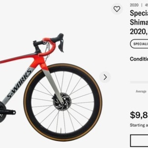 2021 Specialized S-works Roubaix Orange