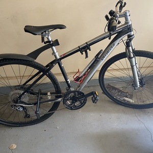 2011 Specialized Crosstrail Pro Disc Silver, gray or bare metal