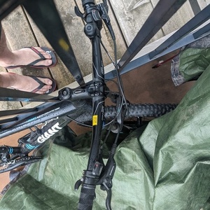 2015 Giant Black and Blue