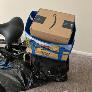 2021 Lectric eBikes XP 2.0 cargo bike (rear storage) Black
