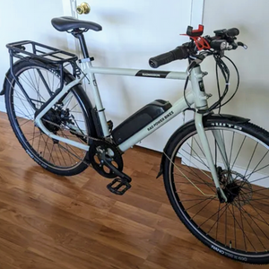 Rad Power Bikes RadMission highstep Silver, gray or bare metal