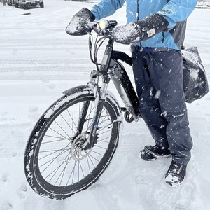 2021 Aventón Level Commuter Ebike - Step Over, Large Black