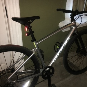 2022 Specialized Sirrus X 3.0 Silver, gray or bare metal
