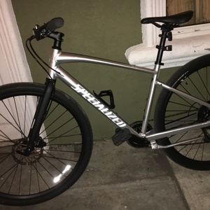 2022 Specialized Sirrus X 3.0 Silver, gray or bare metal