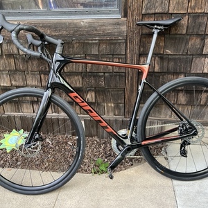Giant defy advanced 0 carbon/terracotta Black