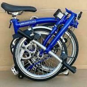 2023 Brompton Bicycle M6L C-Line Blue