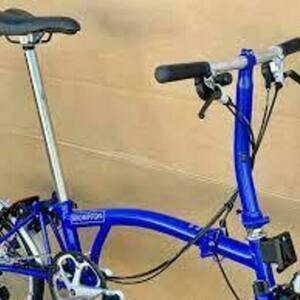 2023 Brompton Bicycle M6L C-Line Blue