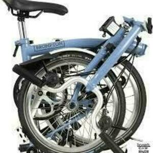 2023 Brompton Bicycle M6R C-line Blue