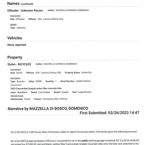 2023 Cannondale Scalpel Red and Black