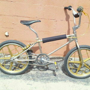 1980 Mongoose Mongoose Motomag Silver, gray or bare metal