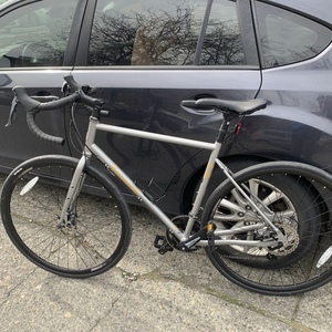 2023 Marin Bikes Nicasio Silver, gray or bare metal