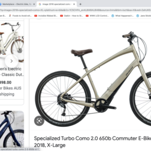 2018 Specialized Como Silver, gray or bare metal