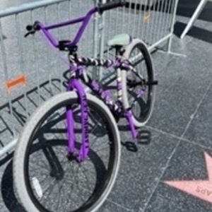 2023 SE Bikes PURPLE CAMO Purple and Silver, gray or bare metal