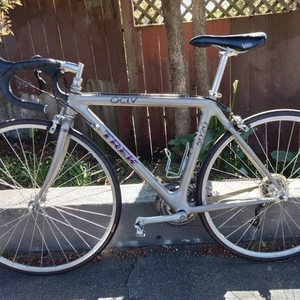 Trek 5200 Silver, gray or bare metal