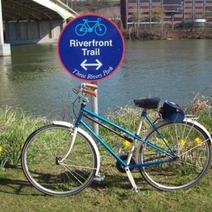 2009 Other Custom cruiser mixte commuter Blue and White