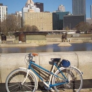 2009 Other Custom cruiser mixte commuter Blue and White