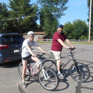 Schwinn Pink, White, and Silver, gray or bare metal