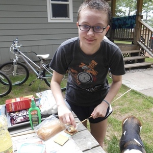 Schwinn Silver, gray or bare metal and Blue