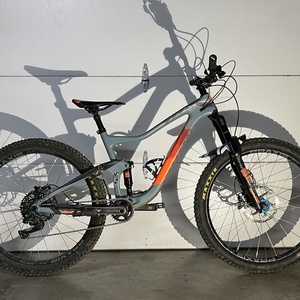 2018 Giant Trance Advanced Silver, gray or bare metal and Red