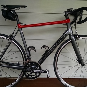 2015 Cervélo R5 Silver or Gray and Red