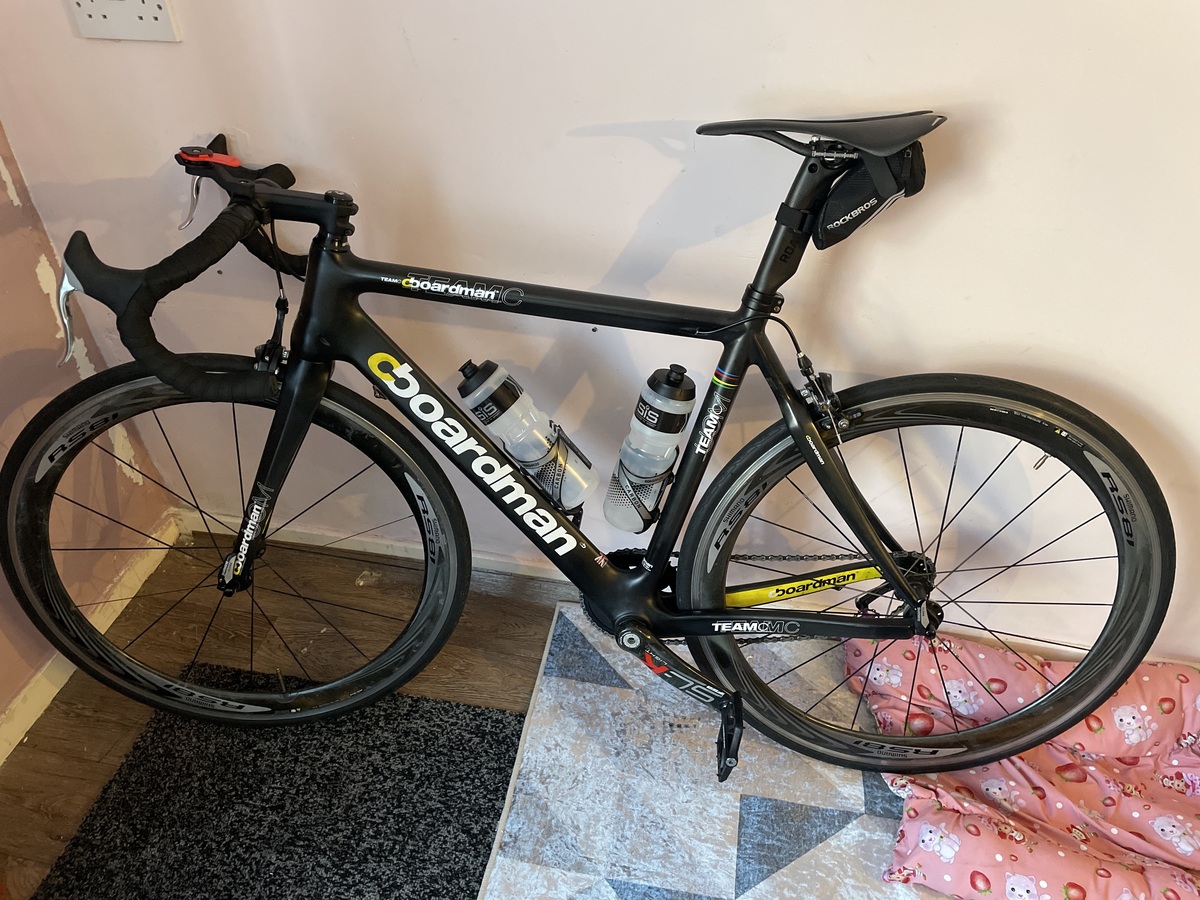 boardman yellow bike