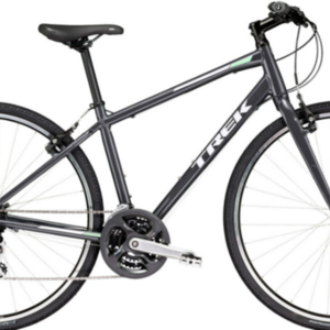 Trek FX1 Silver, gray or bare metal and Teal
