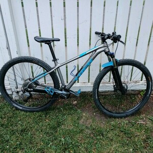 2017 Trek Xcaliber7 Blue and Silver, gray or bare metal