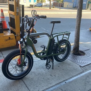 2021 Rad Power Bikes RadRunner Electric Utility Bike Green