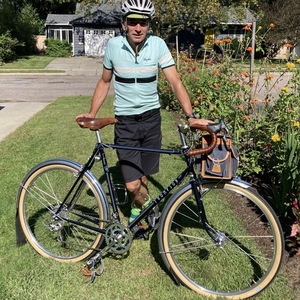 2022 Thompson Custom Bicycles Custom Blue