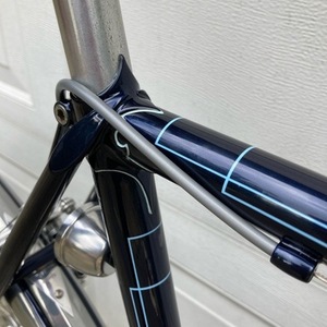2022 Thompson Custom Bicycles Custom Blue