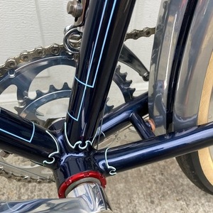 2022 Thompson Custom Bicycles Custom Blue
